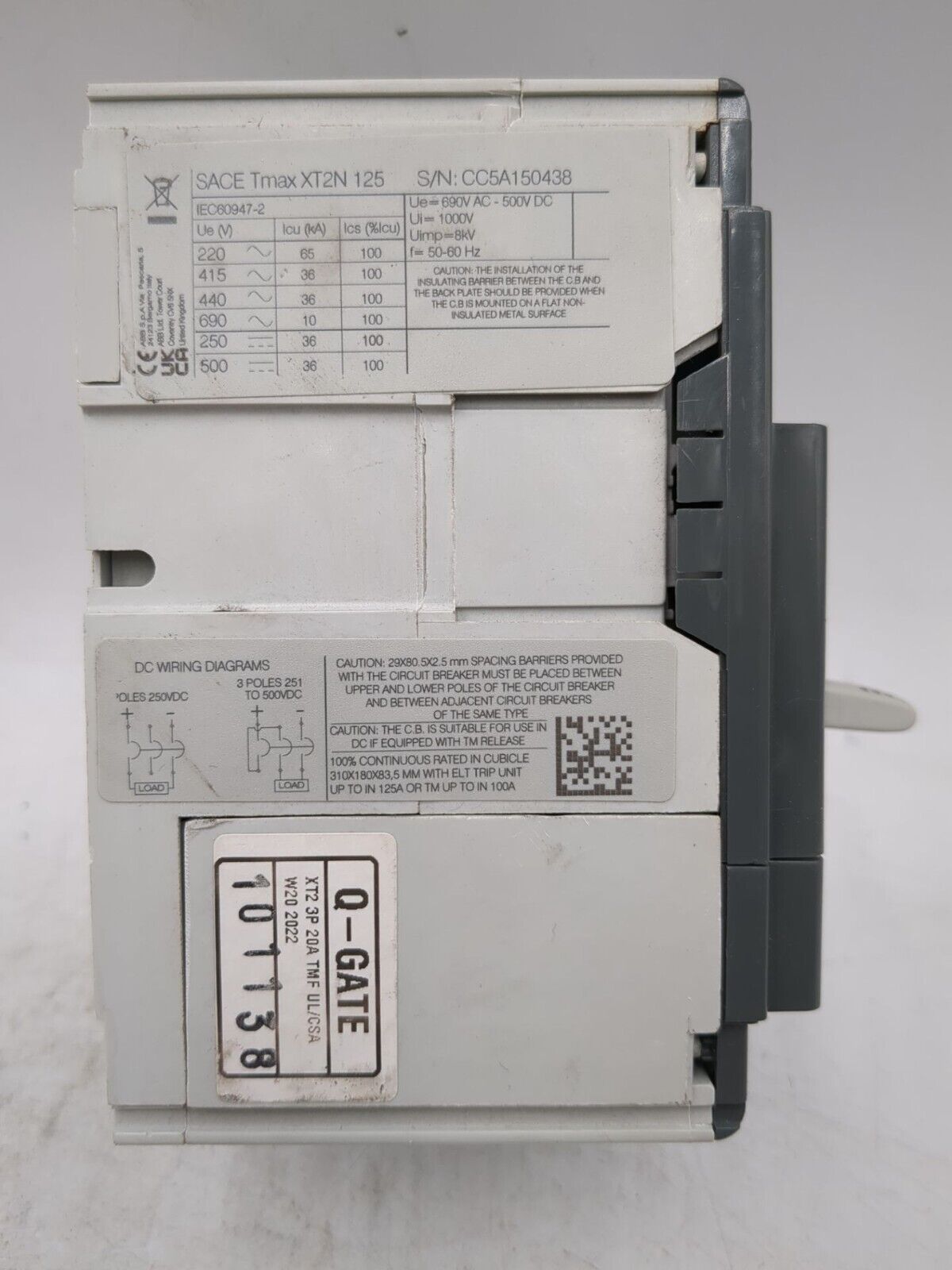 ABB XT2NQ3020AFF000XXX New