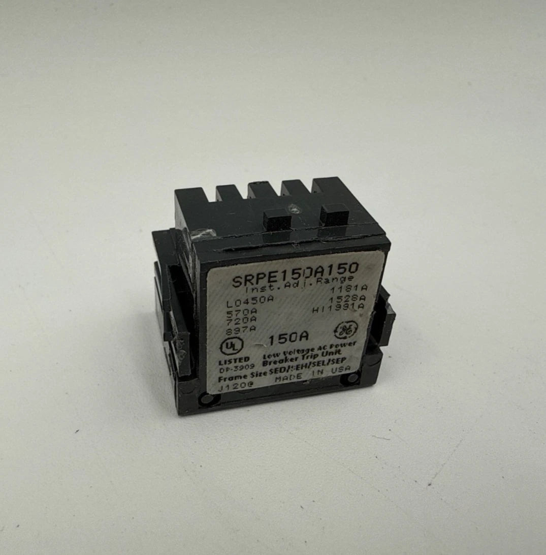 GE SRPE150A150 Rating Plug 150A SRPE150 150 Amp Frame SEDA SEHA SELA SEPA Used Used
