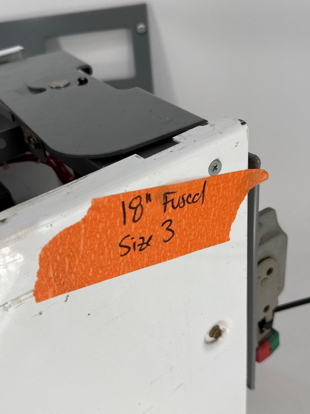 Square D Model 6 18" 100A Fused Combo MCC Bucket Size 3 Starter 8536SEO1S 100Amp Used