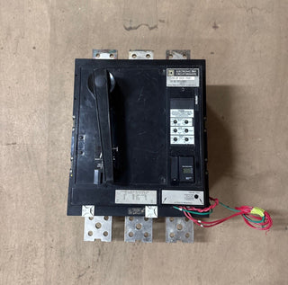 Square D PXF362500GZ Circuit Breaker 2500A 3P 600V Electronic Trip 2500 Amp Used