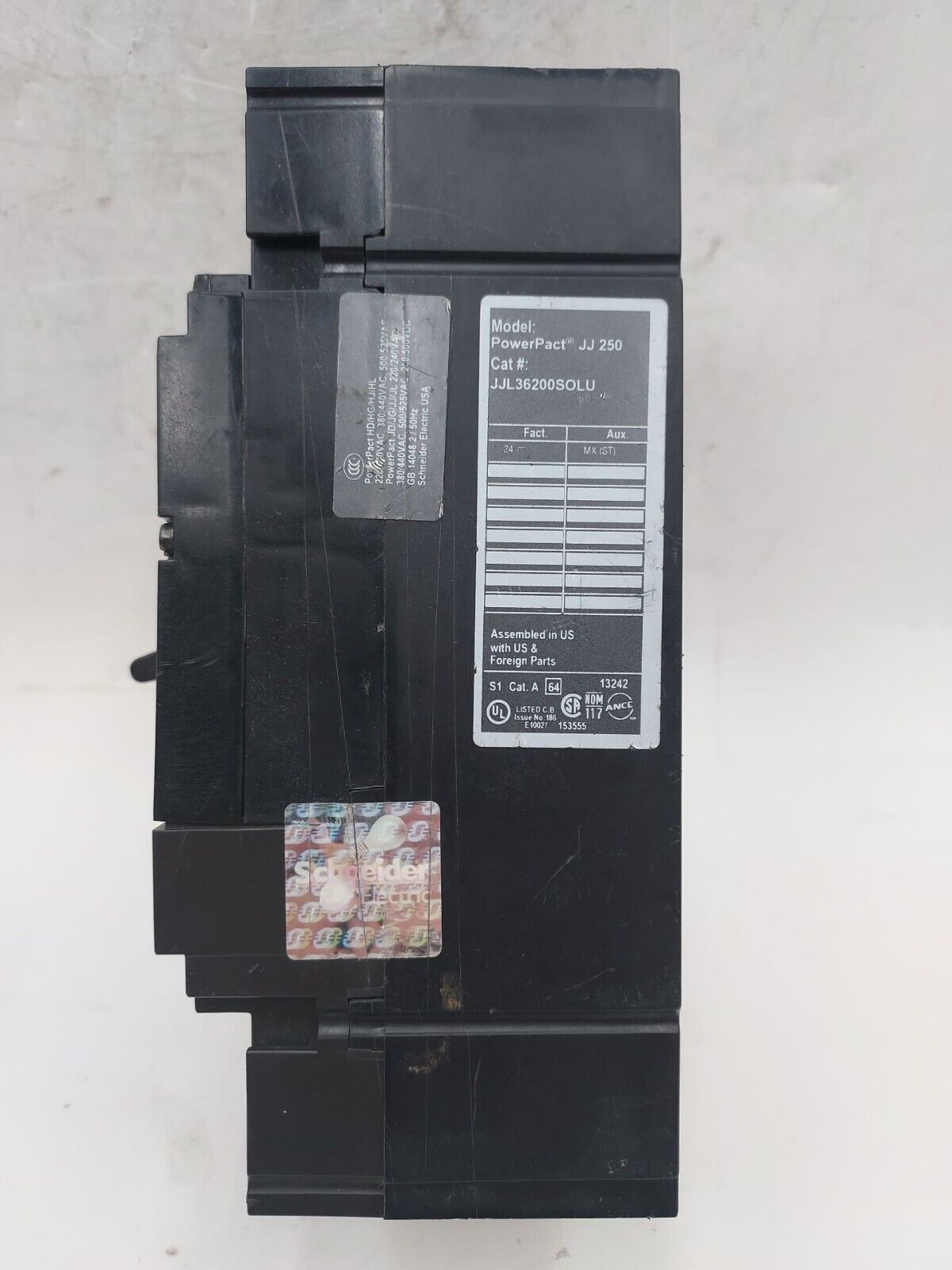 Square D JJL36200 Used