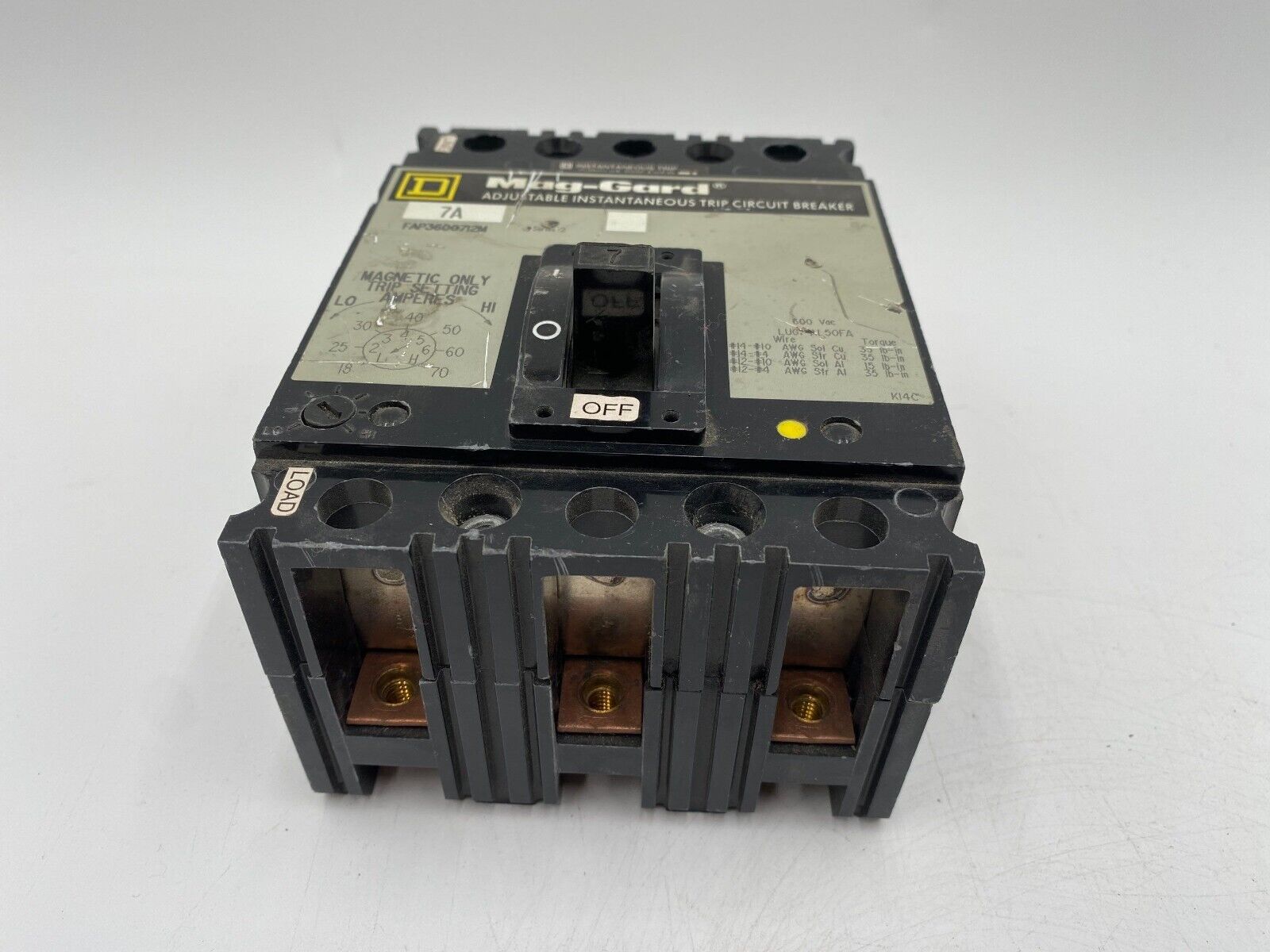 Square D FAP3600712M Used