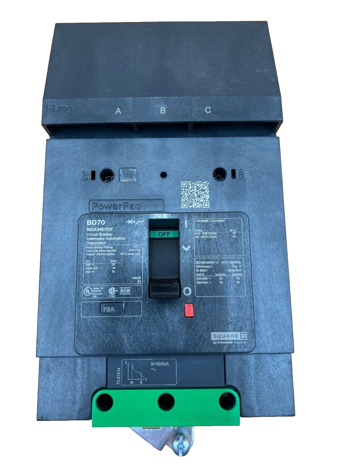 Square D BDA34070Y New