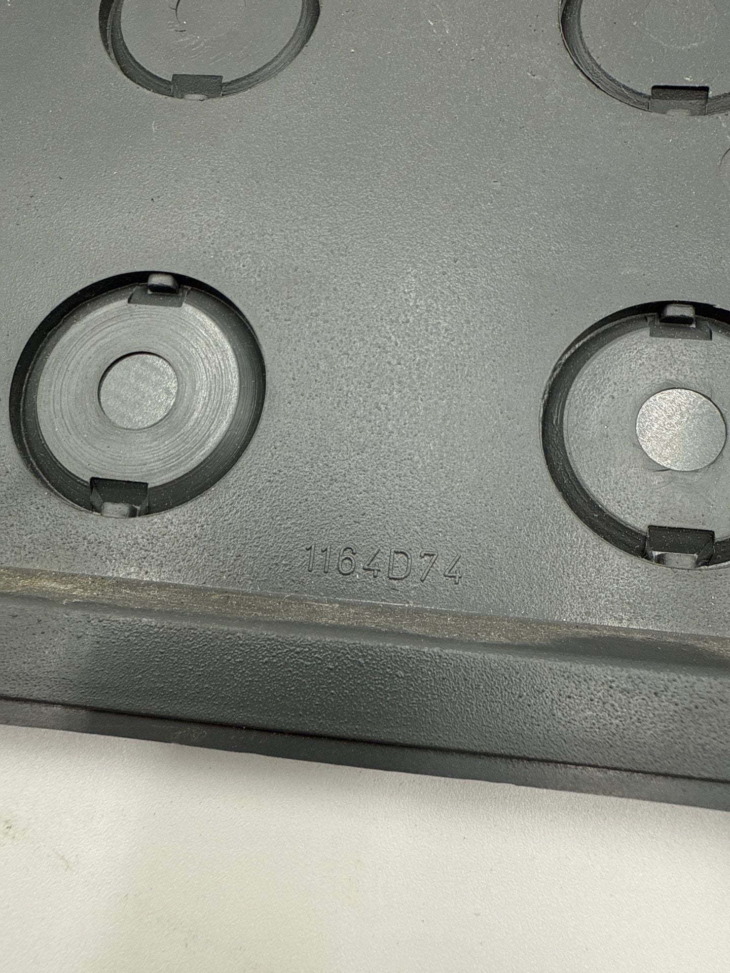 Eaton 1164D74 2100 MCC Black Door Cover Filler Plate Used