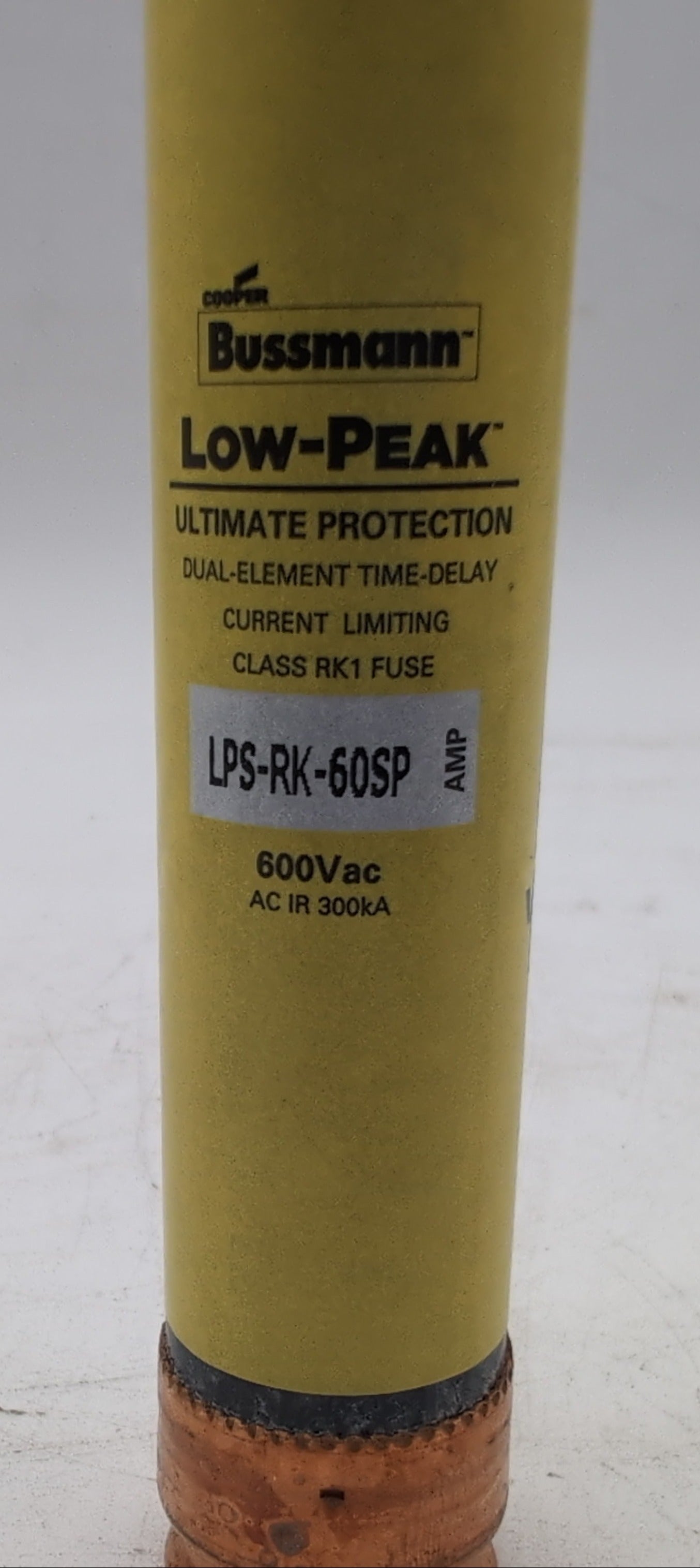 Bussmann LPS-RK-60SP Low-Peak Fuse | 60 Amp 600V Class RK1 Dual-Element TD NEW New