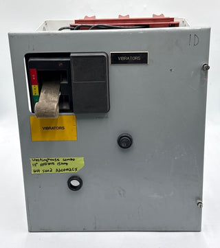 Eaton Freedom 2100 18" 15A Combo MCC Bucket HFD3015 Breaker Size 2 Starter Used