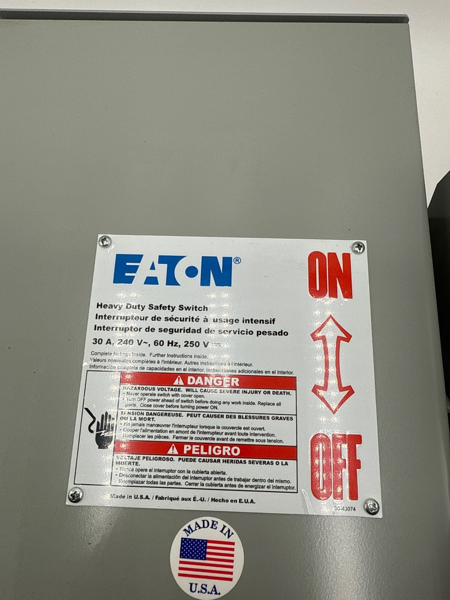 Eaton DH321NRK New
