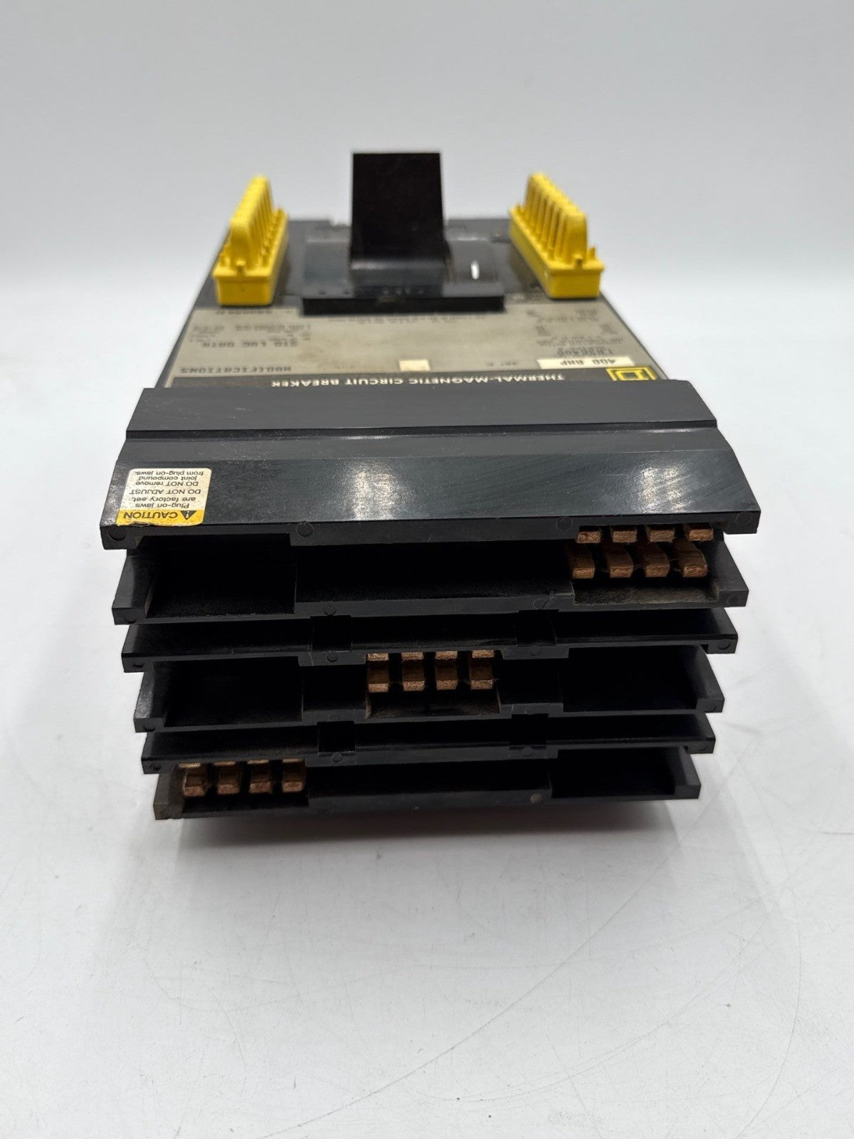 Square D LA36400 Circuit Breaker 400A 3P 600V 3PH LA I-Line 400 Amp 3 Pole Gray Used