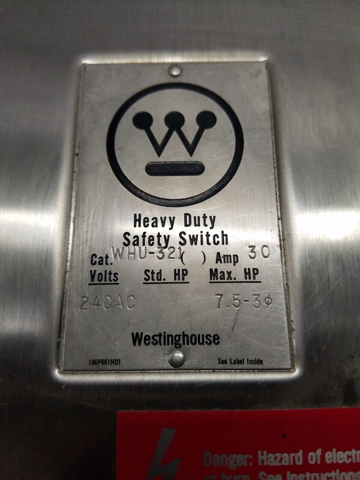 Westinghouse WHU321 Used
