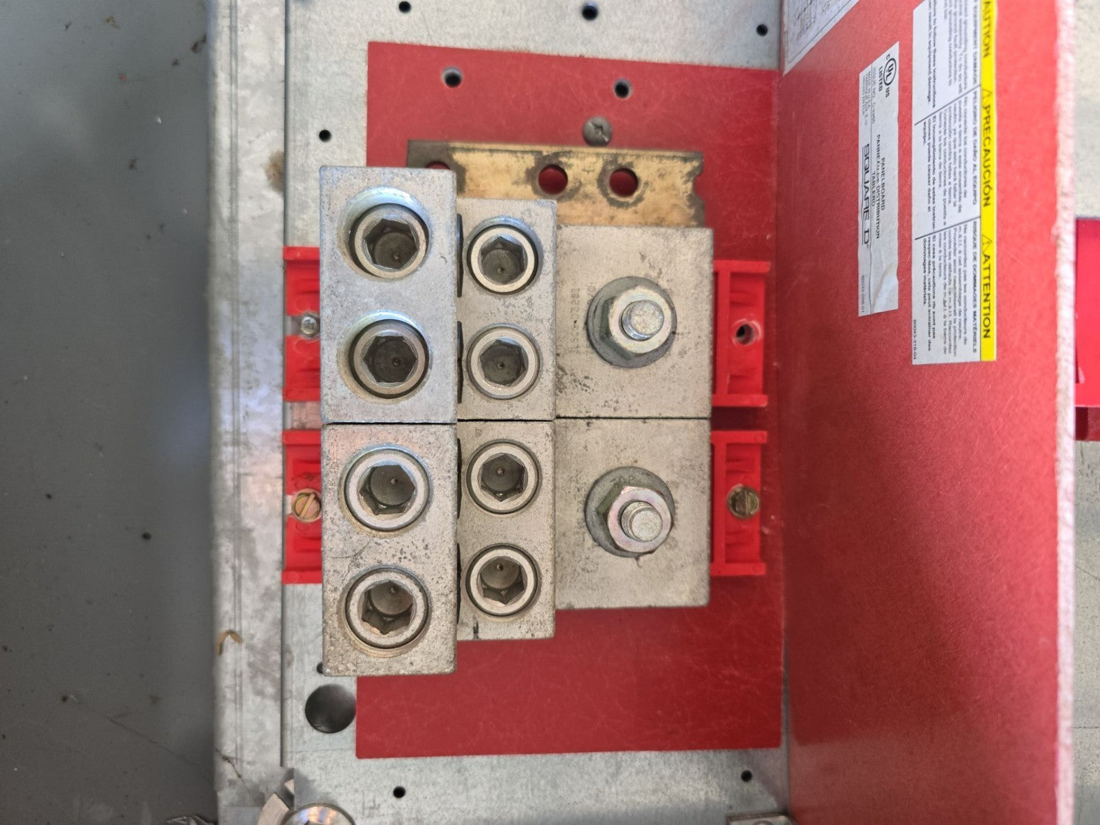 Square D HCRU I-Line Panelboard 1200A 600V PGA36120 MCB Panel 1200 Amp 3R Encl Used