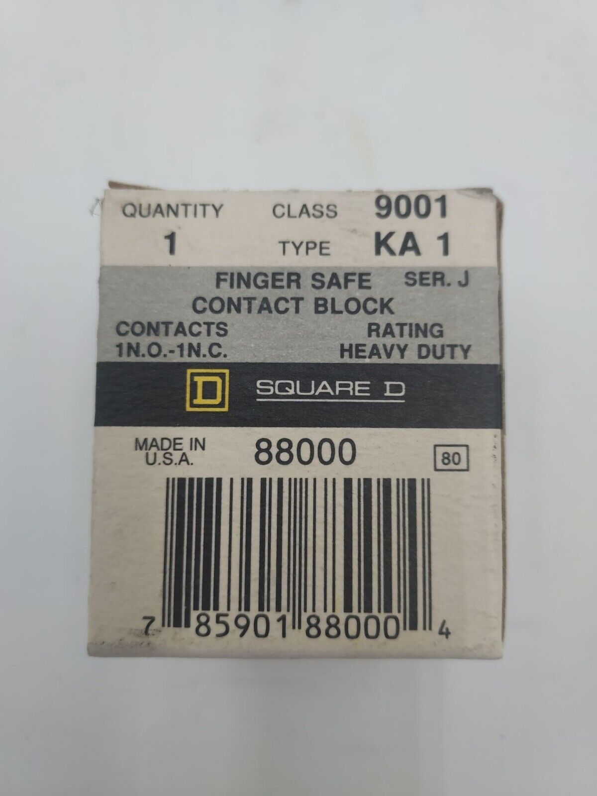 Square D 9001KA1 New