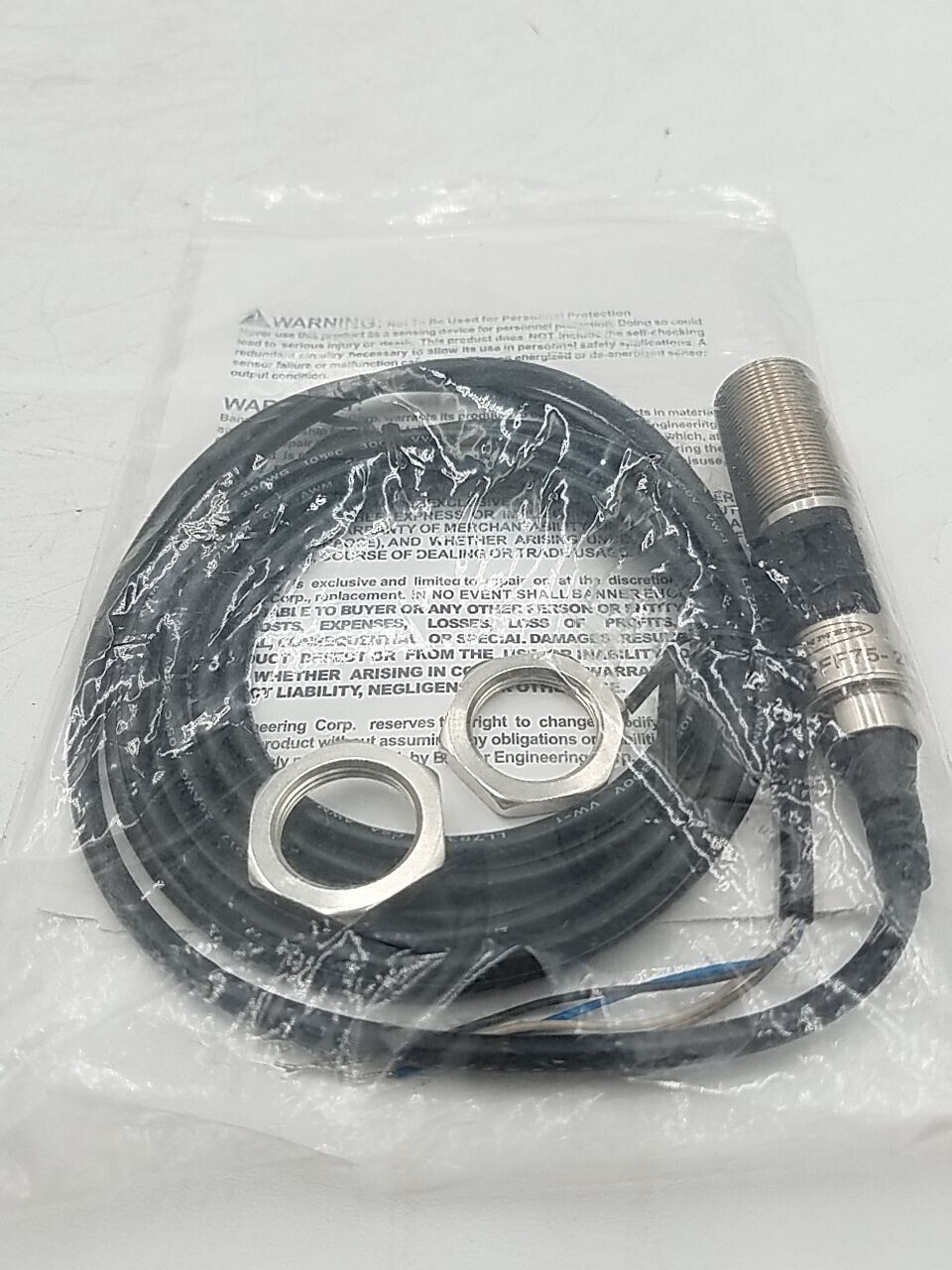 Banner Engineering M18-3VPFF75-2M New