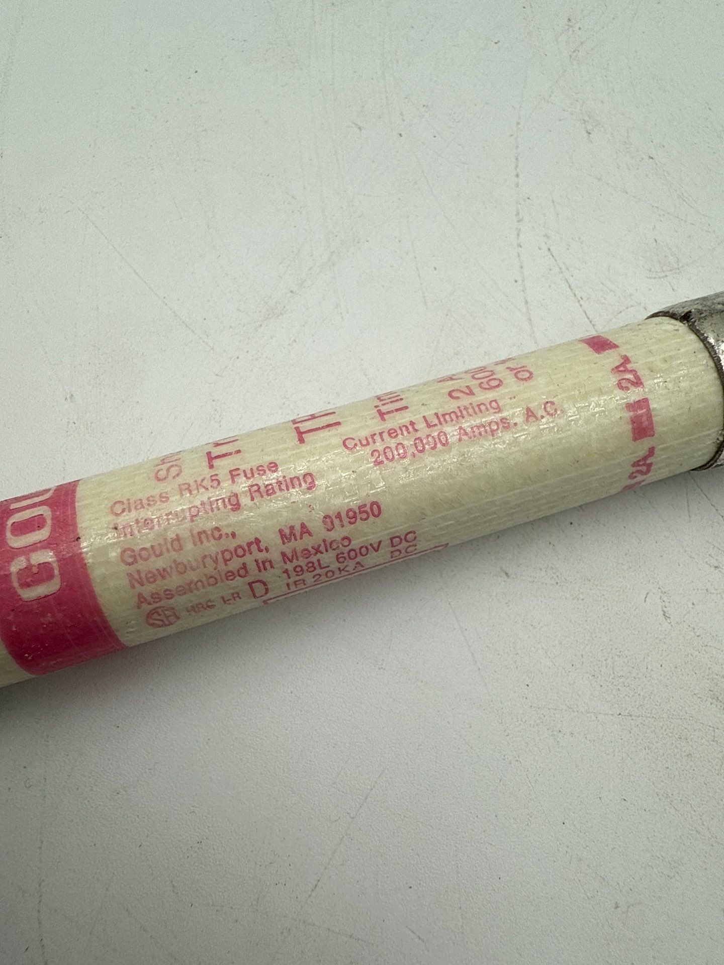 Gould Shawmut TRS2R Used