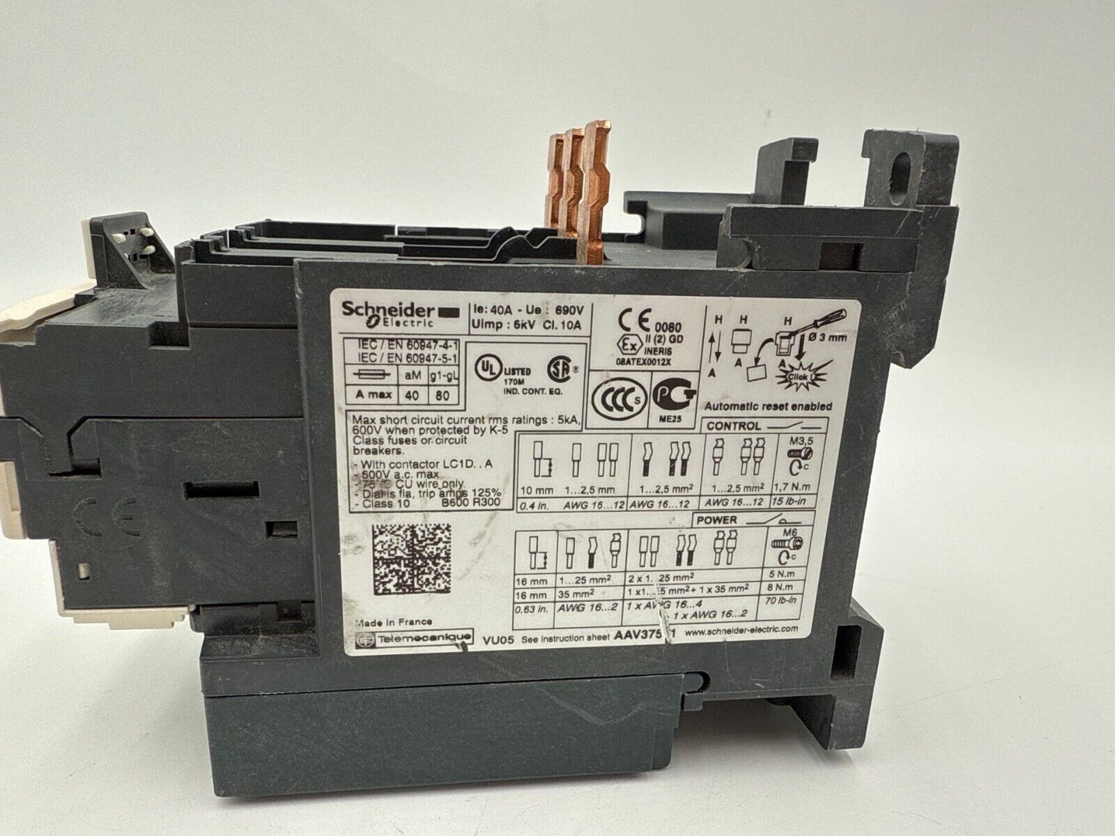 Schneider LRD340 Used