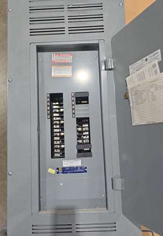 Square D NQOD430L400 Panelboard 400 Amp 208/120V 3PH 4W 30 Cir MLO Panel 400A Used