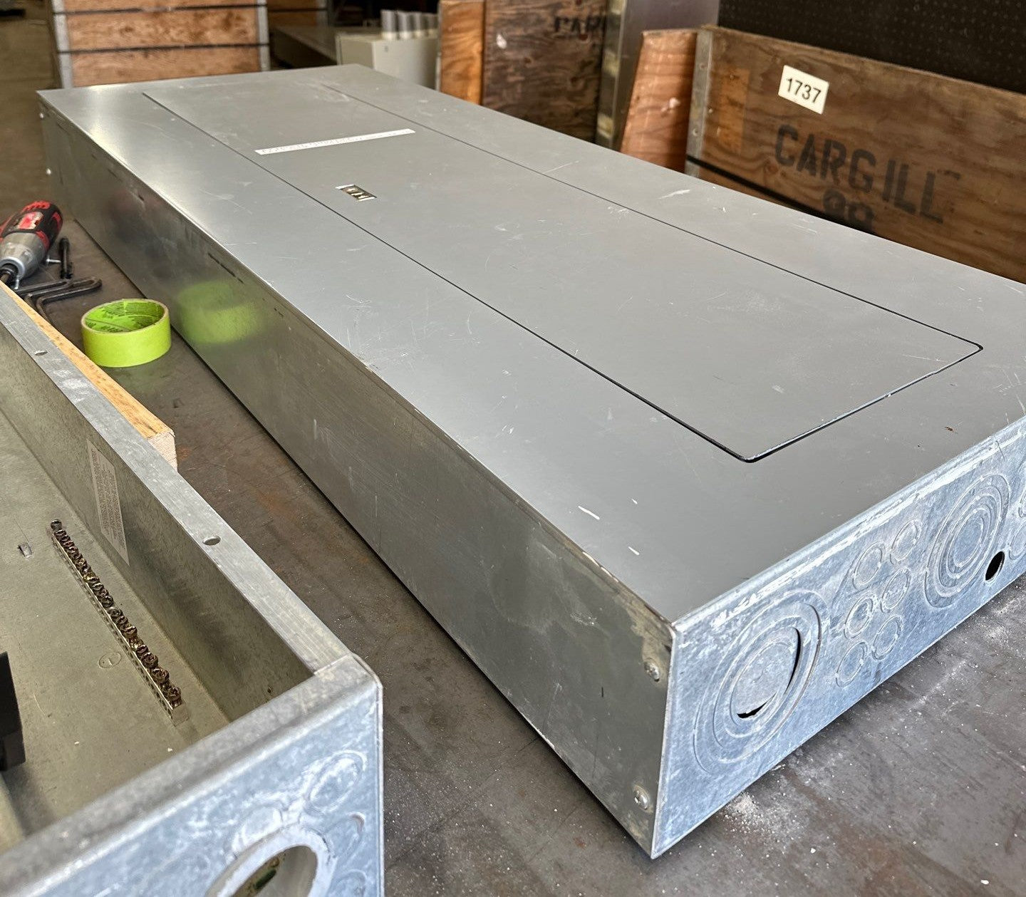 Square D NQOD442M225 NQOD Panelboard 225A 208Y/120V 3PH 42Cir P326 Used