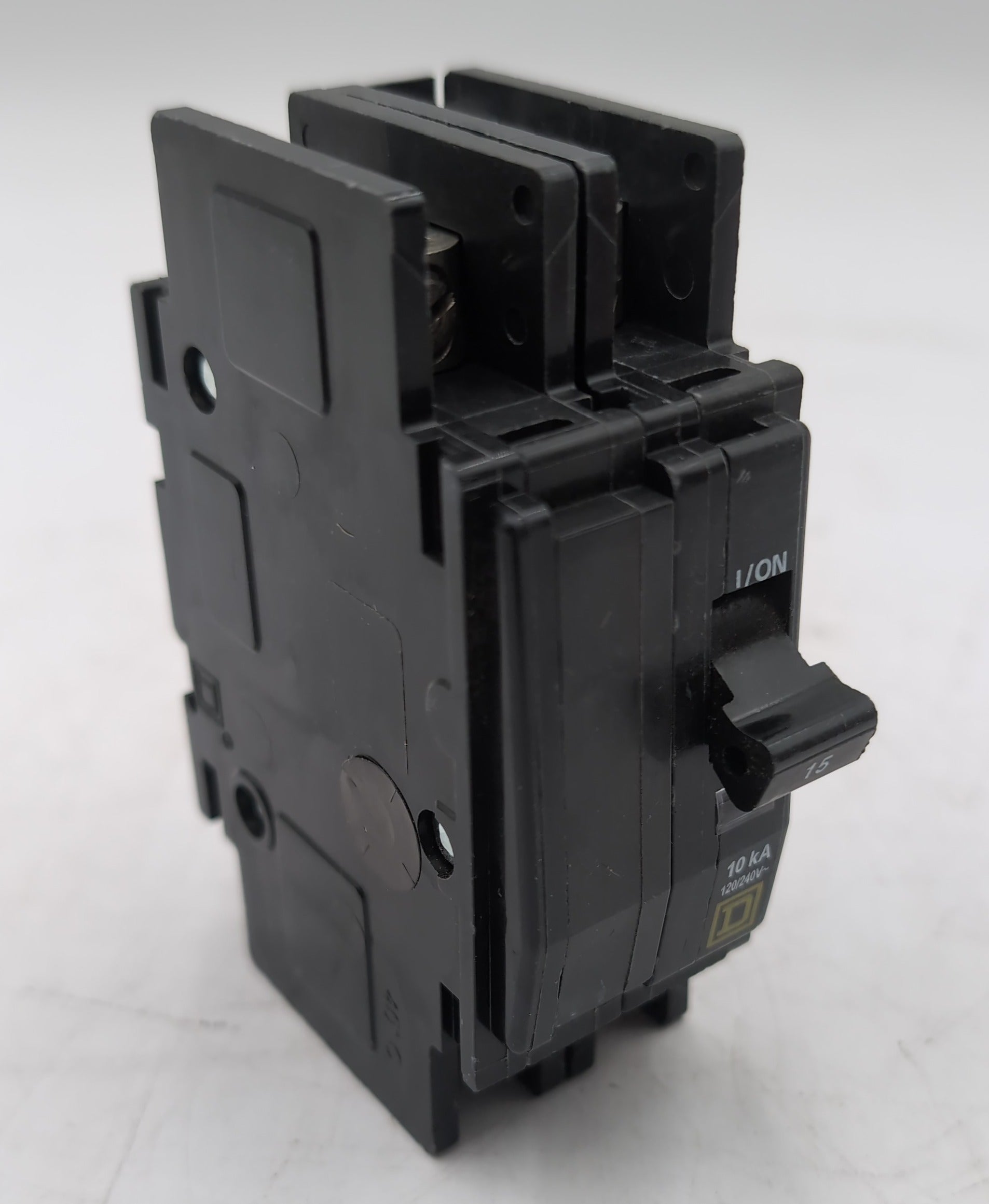 Square D QOU215 Miniature Circuit Breaker 15 Amp 2-Pole 120/240V Unit Mount New New