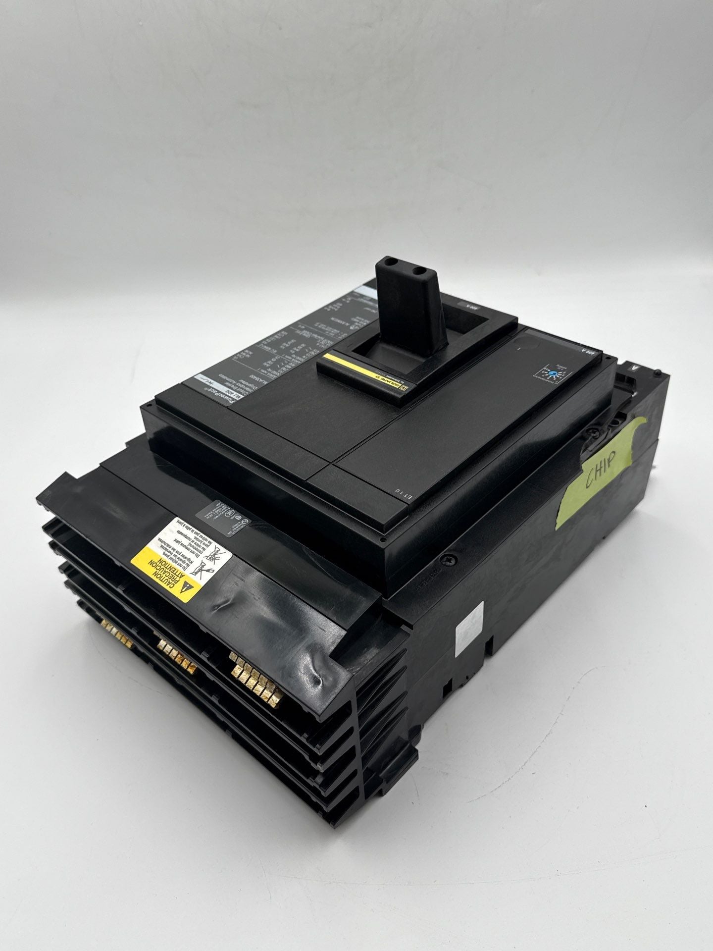 Square D MJA36400 I-Line Circuit Breaker 400A 3P 600V 3PH MJA 400 Amp 3 Pole CHIP Used
