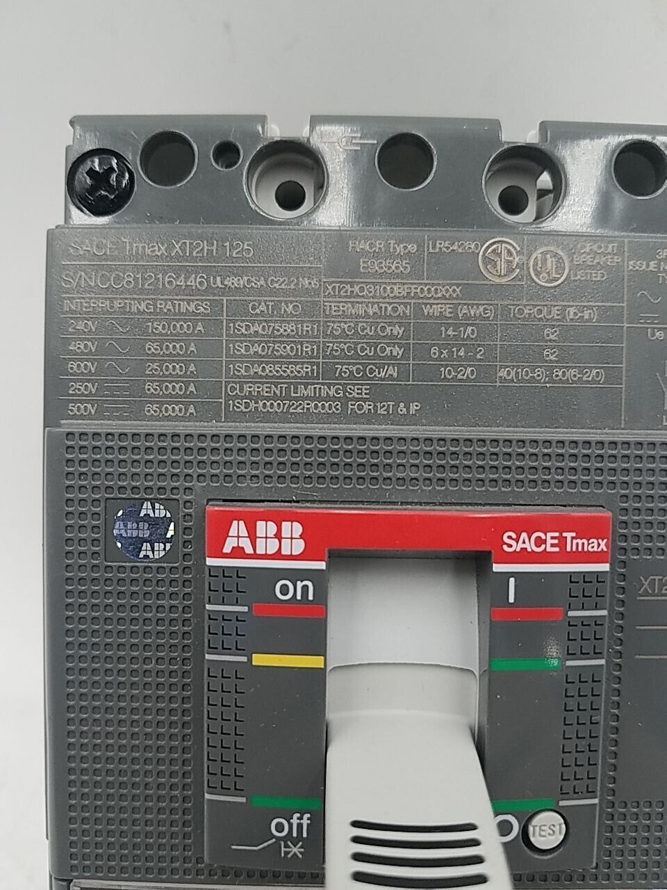 ABB XT2HQ3100BFF000XXX New