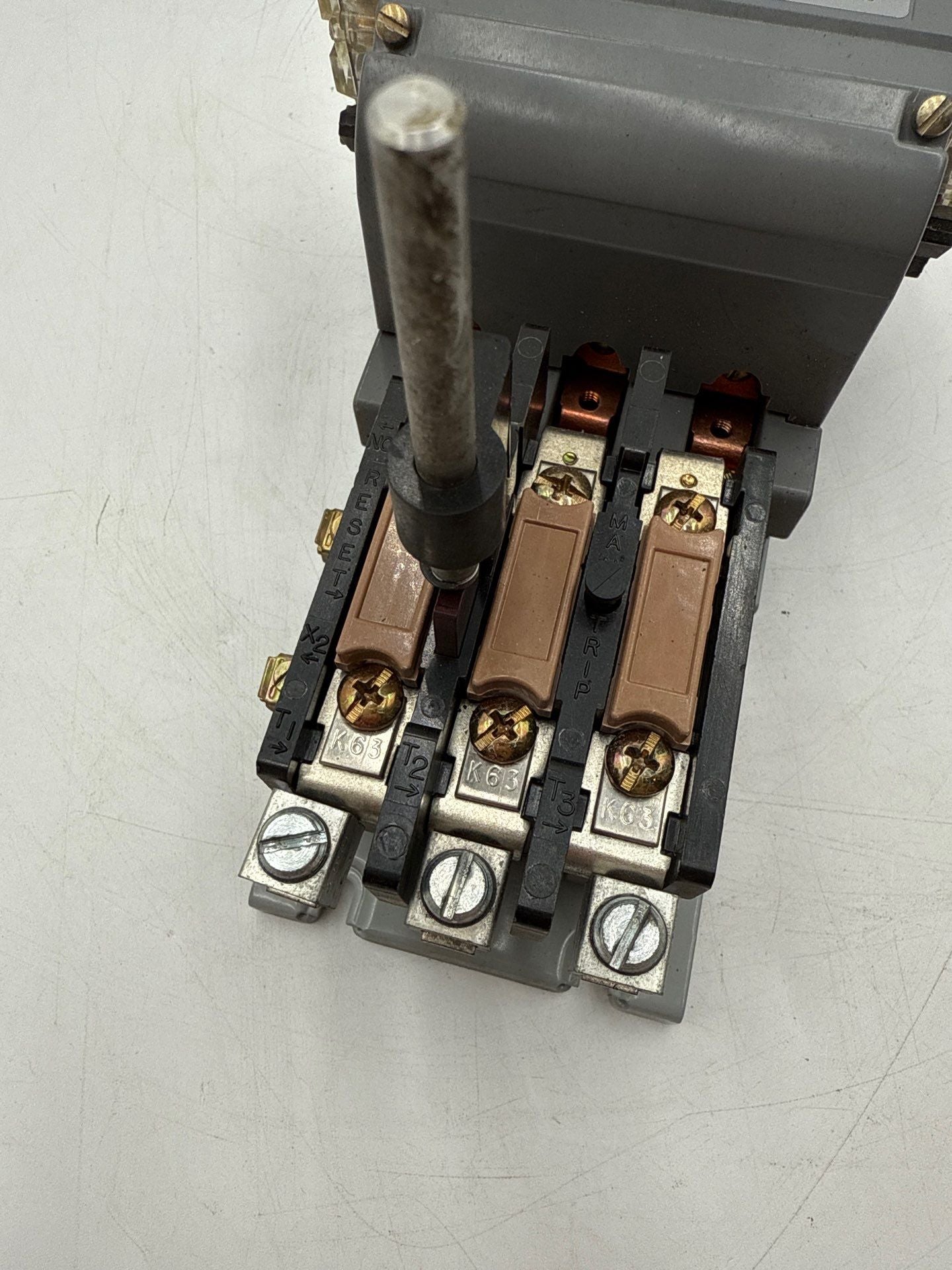 Furnas 14DP32AF71 Magnetic Starter 27A 3P 600V Size 1 Coil 110-120V Heater K63 Used