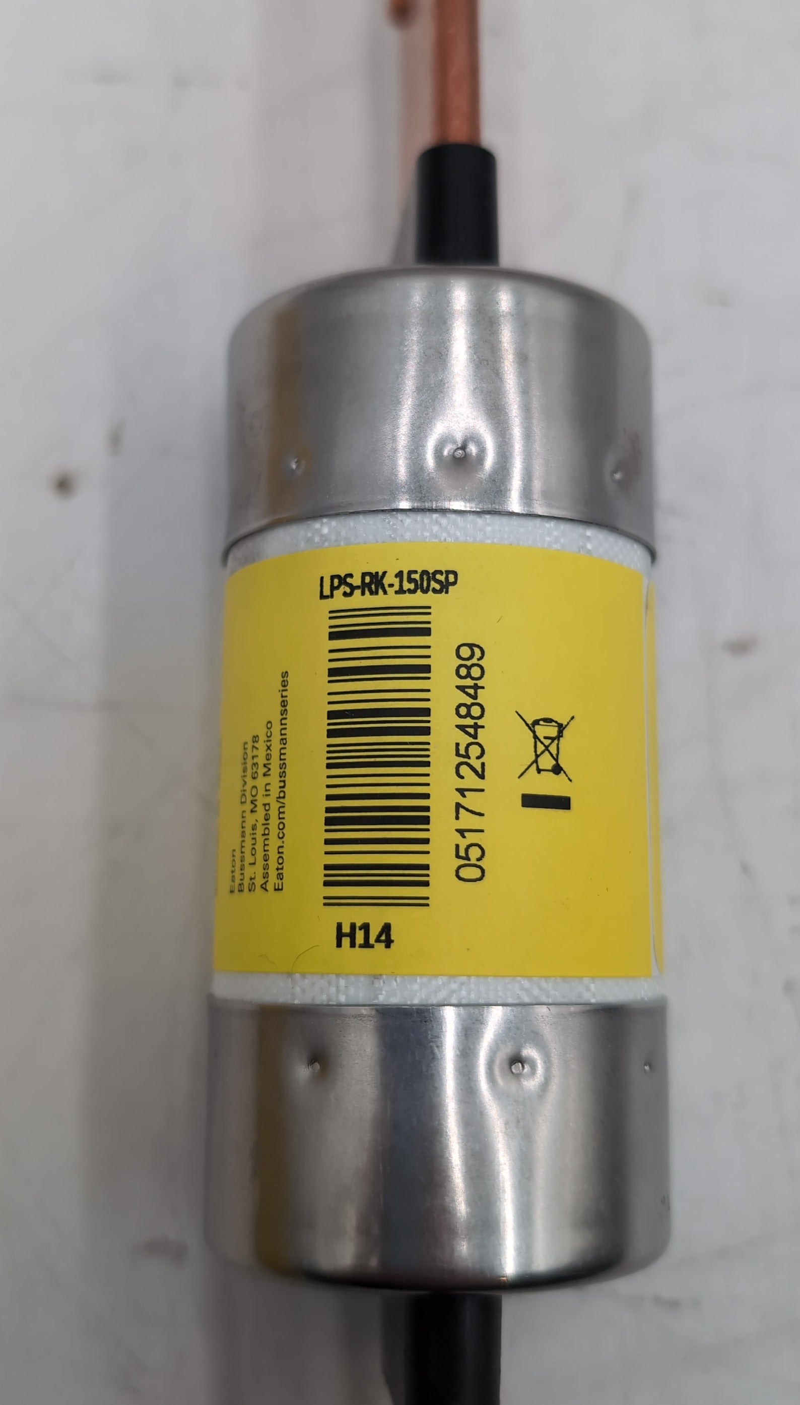 Bussmann LPS-RK-150SP Low Peak Fuse 150 Amp 600V Class RK1 Time Delay NEW New