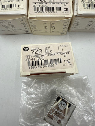 7PC Lot Allen Bradley 700-HF32A1 Power Relay 8Pins Plug In DPDT 120V 10A New