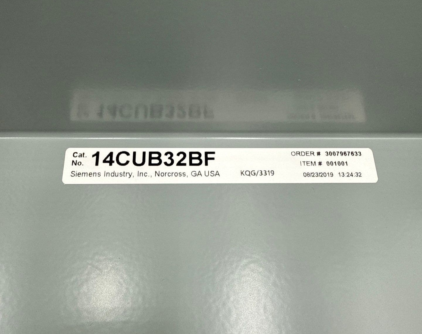 Siemens 14CUB32BF Heavy Duty Motor Starter 2HP Max 120V Coil 0.75-3.4A New