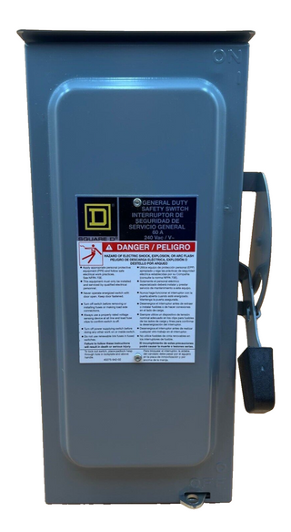 Square D D222NRB New