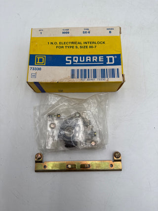 Square D 9999SX6 Interlock Auxiliary Contact Kit 1NO For Type S Size 00-7 New