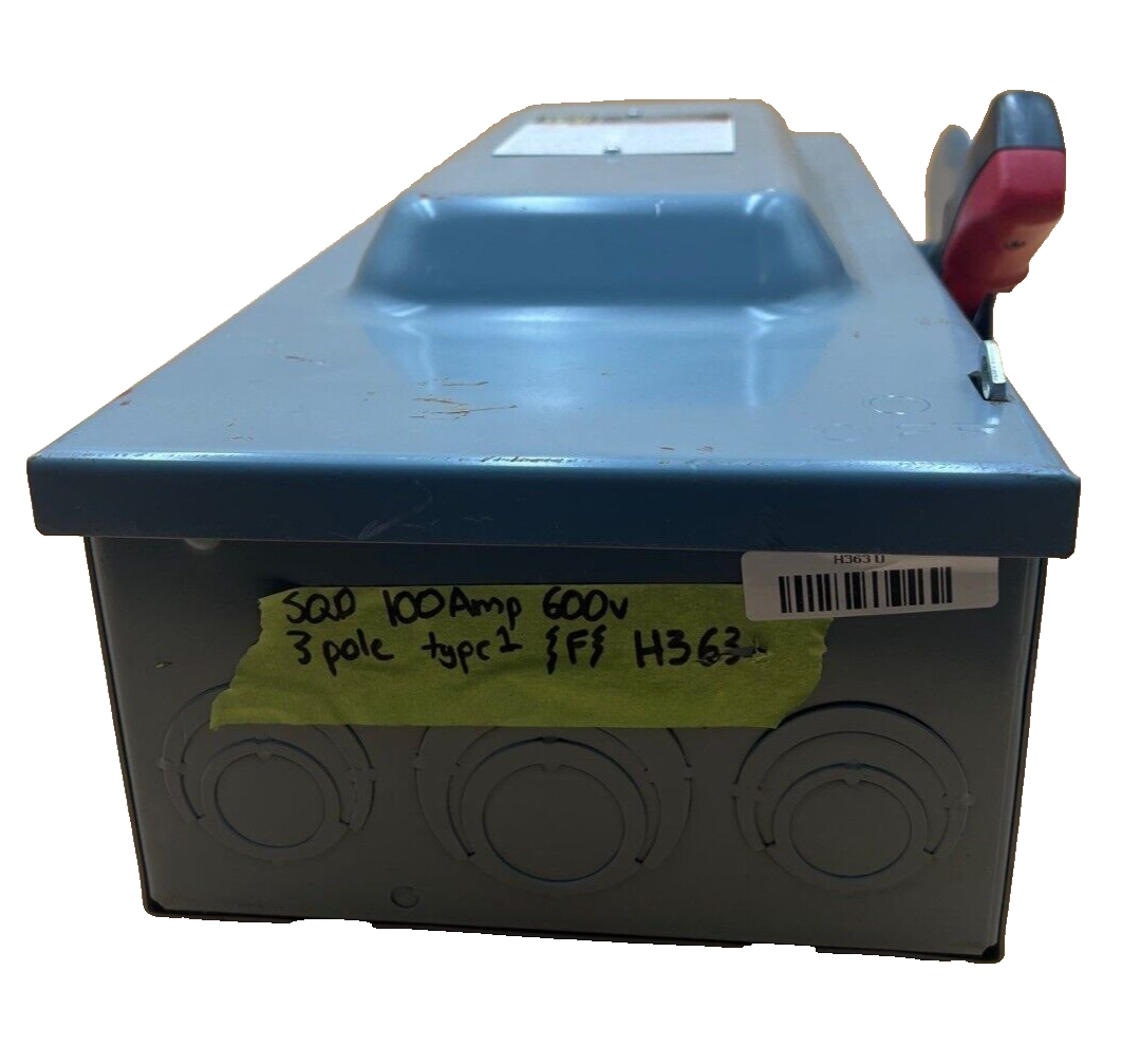 Square D H363 Used