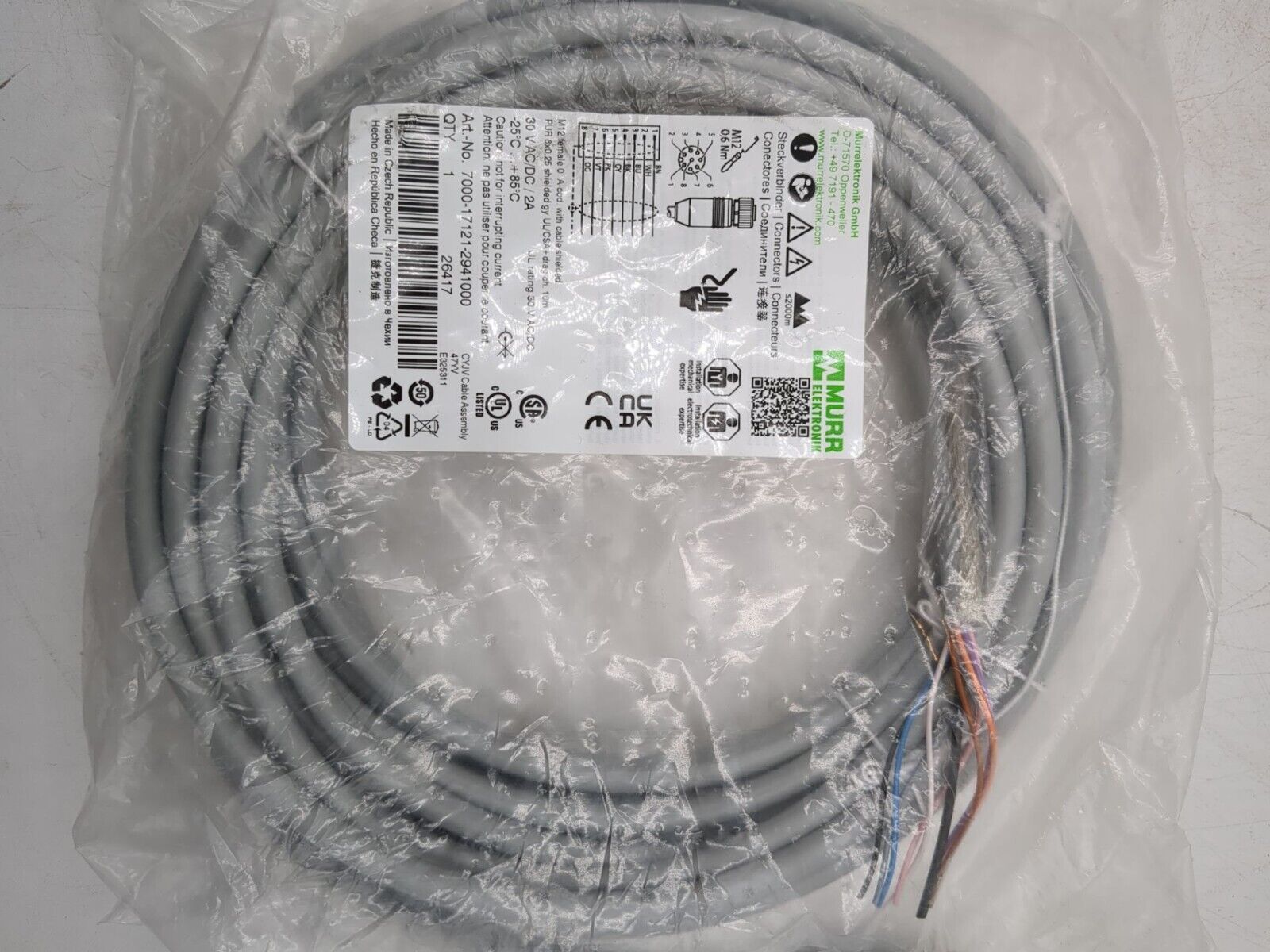 Murr 7000-17121-2941000 New