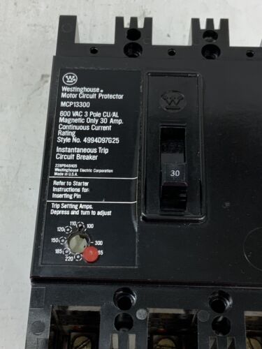 Westinghouse MCP13300 Used