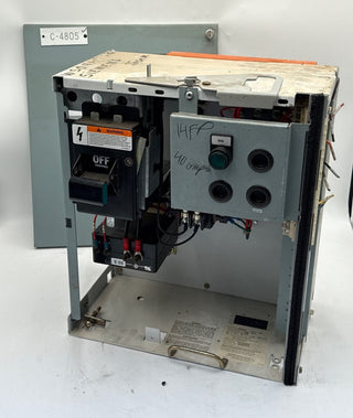 Siemens Model 95+ 18" 40A Combo MCC Bucket Size 2 14FP32A71 Starter ED63A040 Used