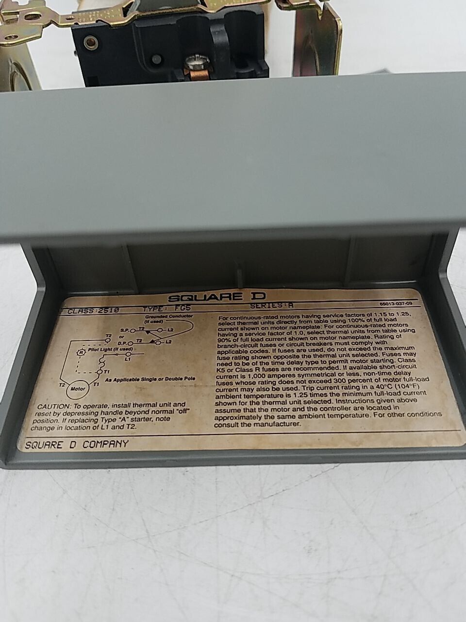 Square D 2510FG5 New