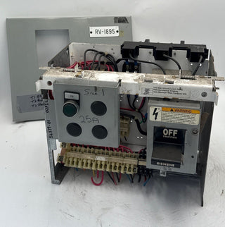 Siemens Model 90 12" 25A Combo MCC Bucket Size 1 3TB44 Starter ED63A025 Used