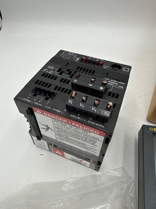 Square D PM850RD PowerLogic PM850U Meter and PM8RDA Remote Display Adapter Used