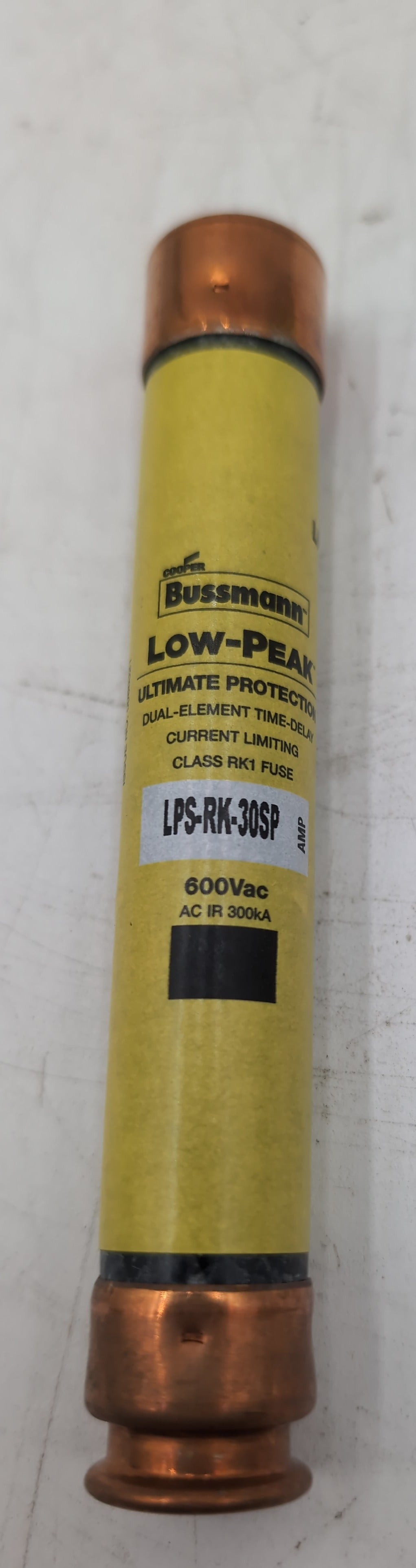 Bussmann LPS-RK-30SP 30 Amp 600V Class RK1 Time-Delay Fuse New