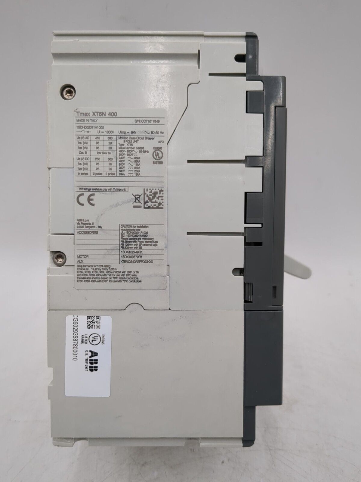 ABB XT5NQ340AEFF000XXX New