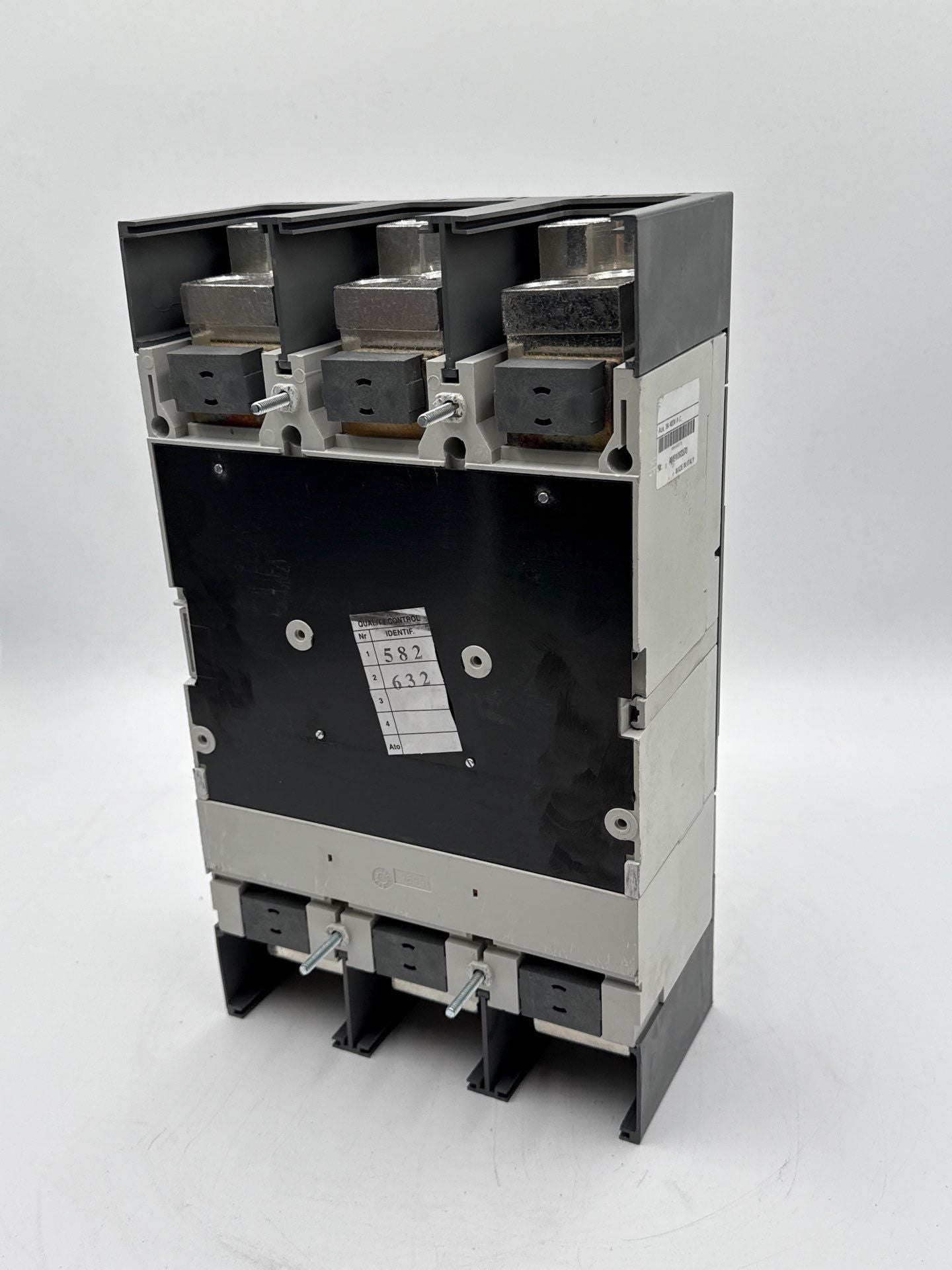 ABB S6N Circuit Breaker 800A 3P 600V 3PH SACE S6 LSI Trip PR212/P 800 Amp Used