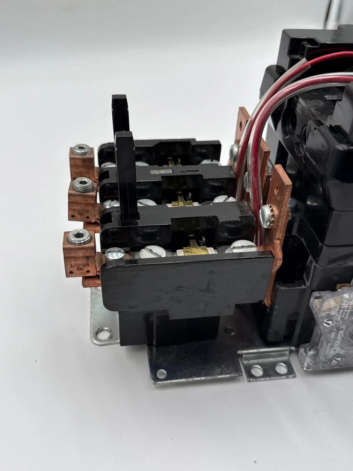 Square D 8536SE01S Starter 90A 3P 600V NEMA Size 3 Coil 110/120V 3PH 50HP CC81.5 Used