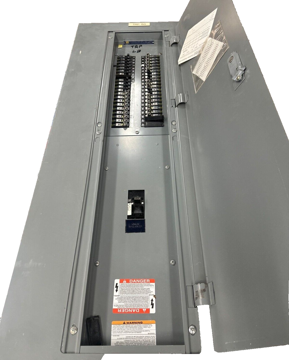 Square D NQOD442M225 NQOD Panelboard 225A 208Y/120V 3PH 4W Main MCB Q2L3150 MH50 P412 Used