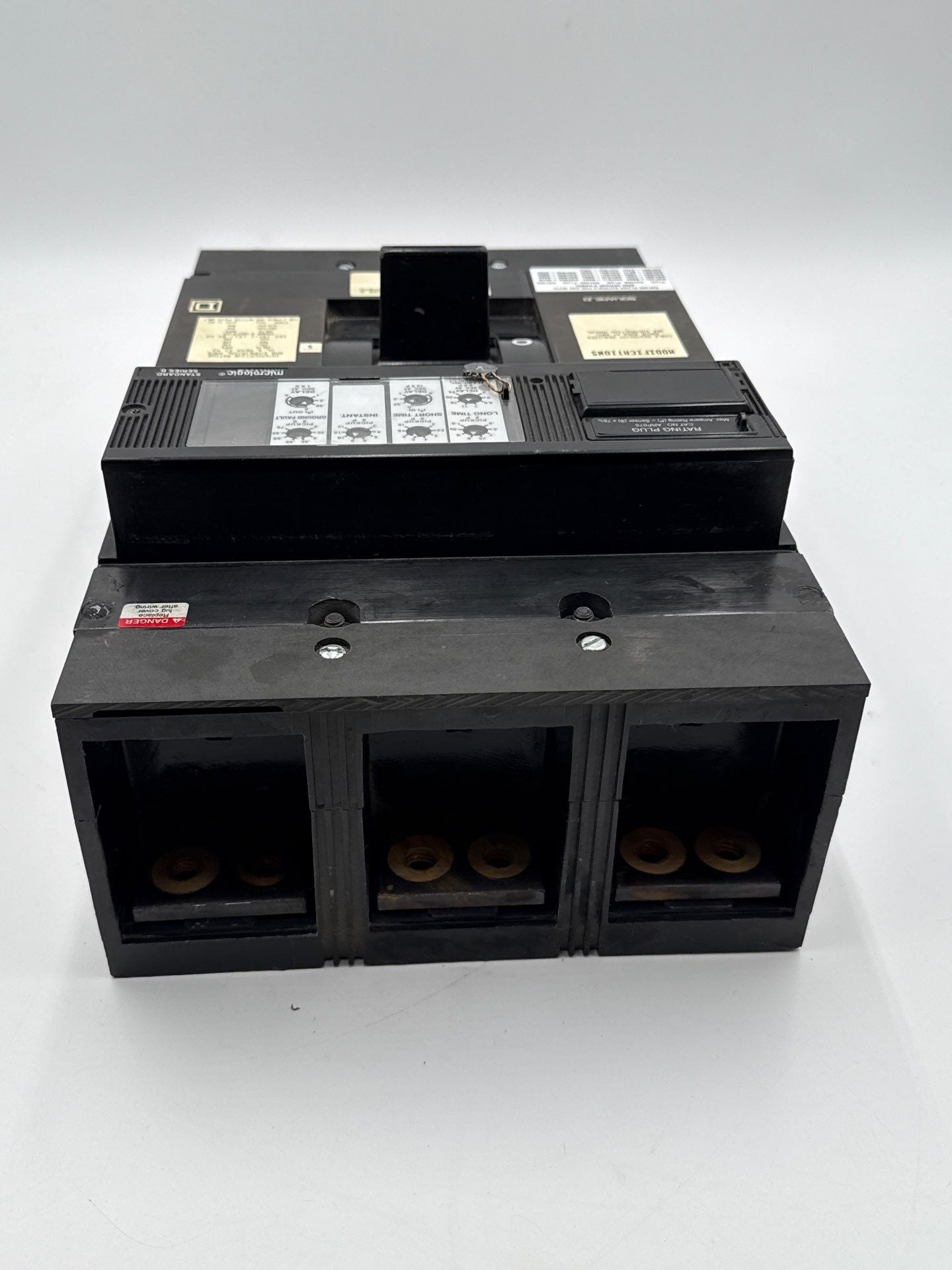 Square D MXF36600G Circuit Breaker 600A 3P 600V MXF 600 Amp Ground Fault LSIG Used