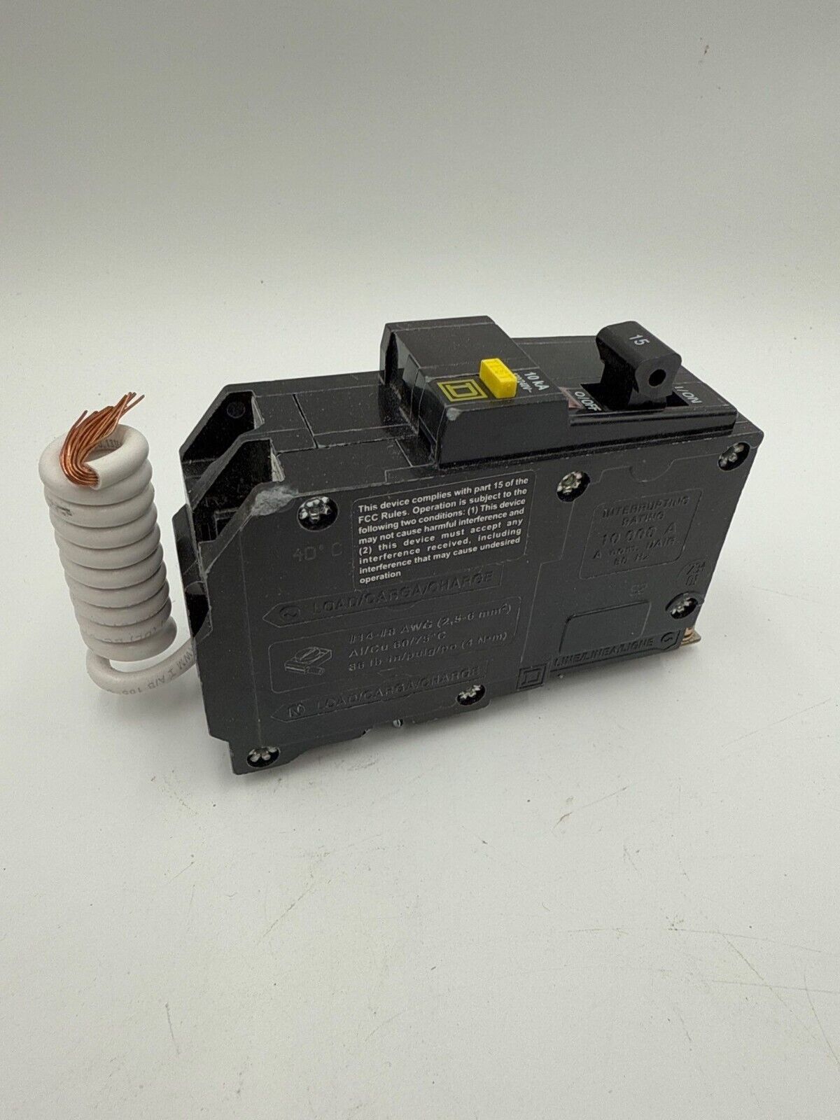 Square D QOB215GFI New