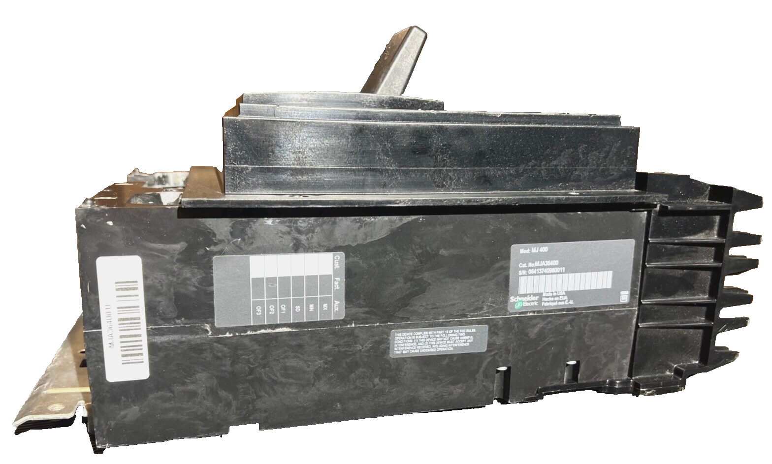 Square D MJA36400 Used