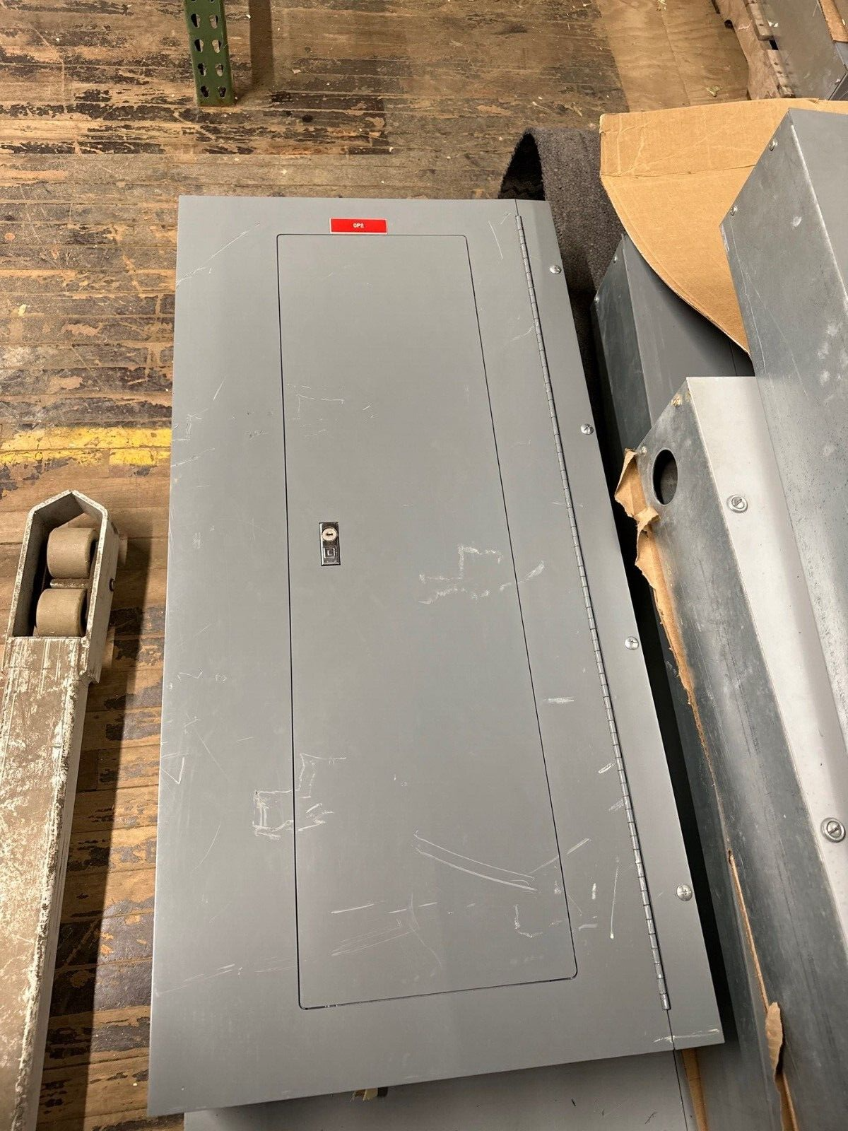 Square D NQOD Panelboard 100A 208Y/120V 3PH 4W 100 Amp Main Lug MLO 42 Circuit P263 Used