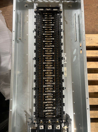 Square D NQ484L2 NQ Panelboard 225A 240V 3PH 4W 84 Circuit MLO Main Lug Indoor P681 Used