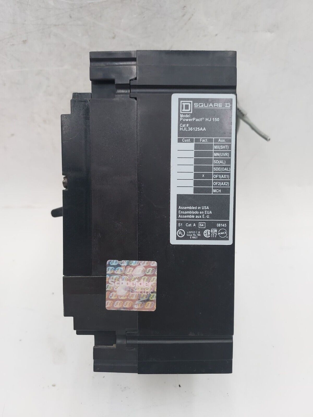 Square D HJL36125AA Used