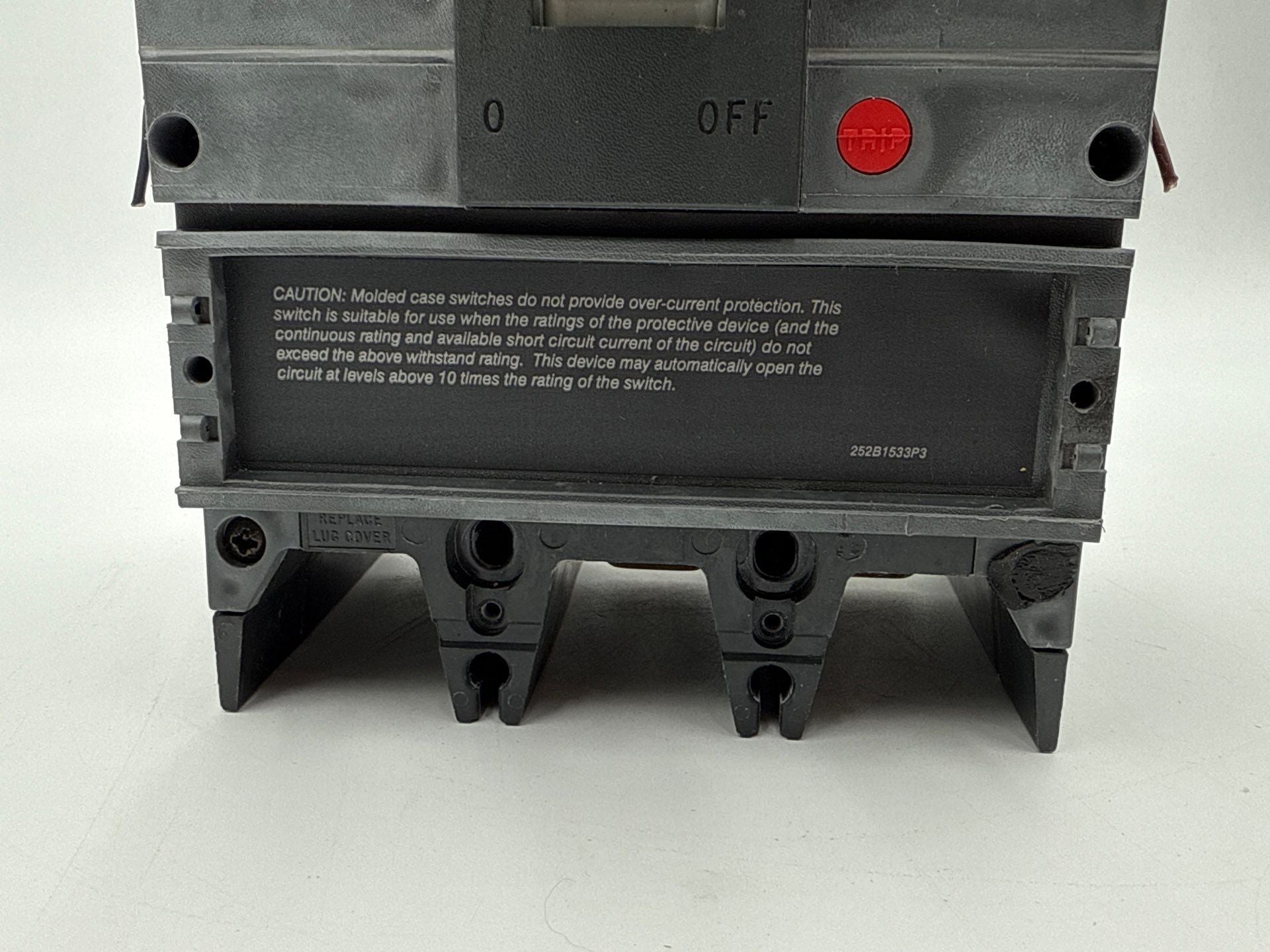 GE SGDA36AN0600 Circuit Breaker 600A 3P 600V SGDA 600 Amp 3 Pole Used