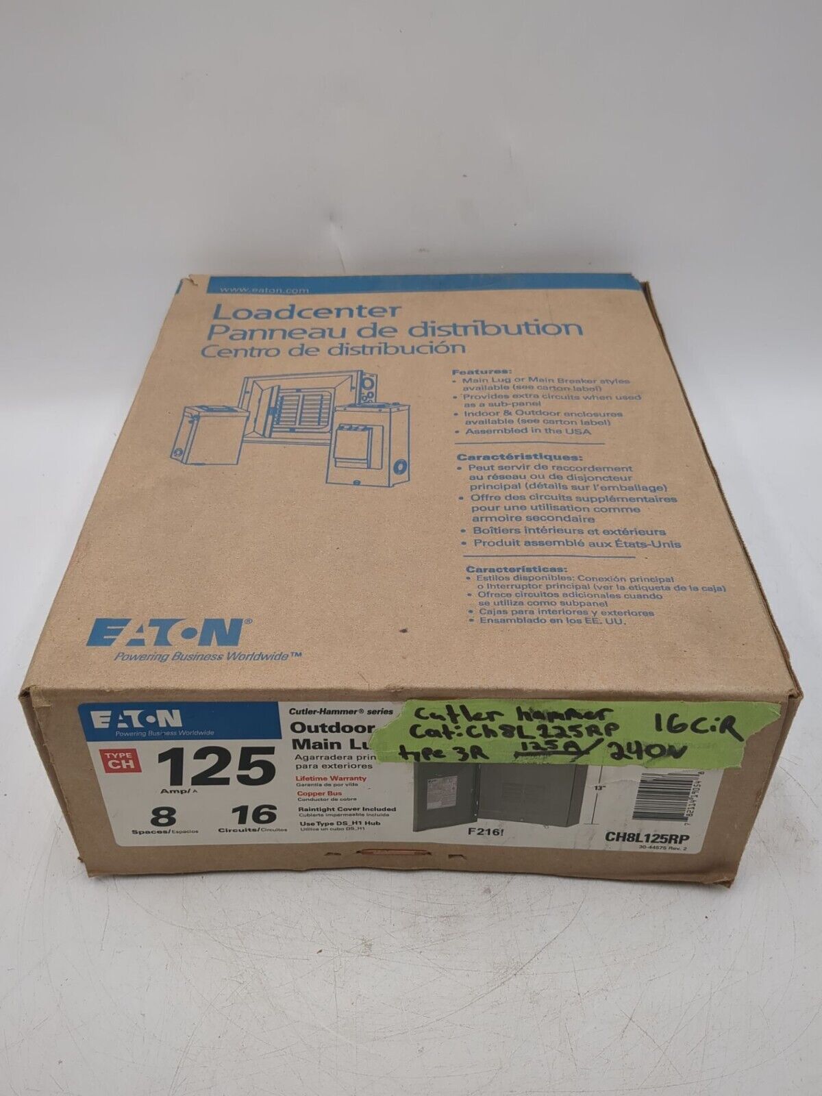 Eaton CH8L125RP New