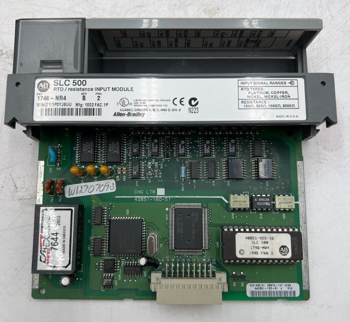 Allen-Bradley 1746-NR4 Used